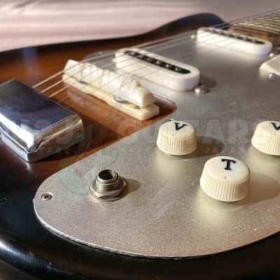 GUYATONE LG-55W 1960s SUNBURST VGC *CLEARANCE* image 22