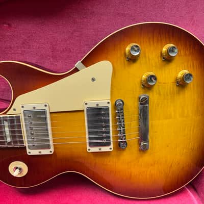 Gibson Les Paul 60th Anniversary Limited Edition V2 2021 - Tomato Soup Burst #001724 image 3