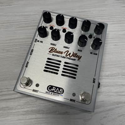 Crab Guitar Effects Blues Wiley Preamp Fender Deluxe Amp in a box High gain lead Metal Distorion Overdrive Pedal Blues Rock Drive EQ image 1