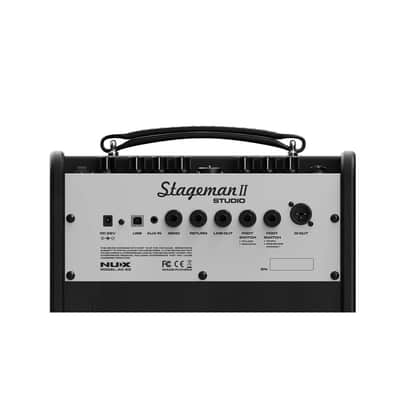NUX - Stageman II Studio AC-60 - 60 Watt 1x6.5" - Acoustic Guitar Combo Amp image 5