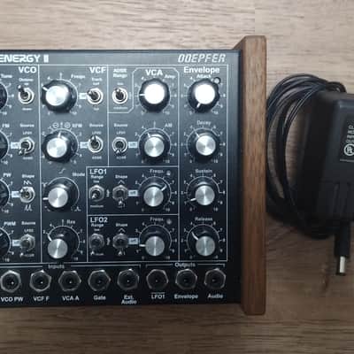 Doepfer Dark Energy II 2010s - Black Analog Synthesizer and MIDI to CV converter imagen 3