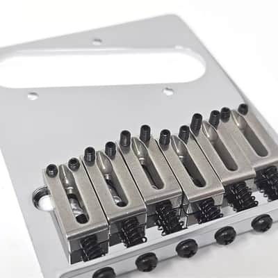 True Custom Shop® Gotoh Brass Bridge with Steel Saddles for Fender Modern Tele Telecaster image 2