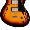Mint Fender Squier Classic Vibe Starcaster Semi Hollow Electric Guitar, Sunburst