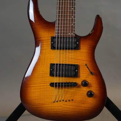 Legator N7-200 Series Ninja 7 String Neck Through Sunburst - Used image 5