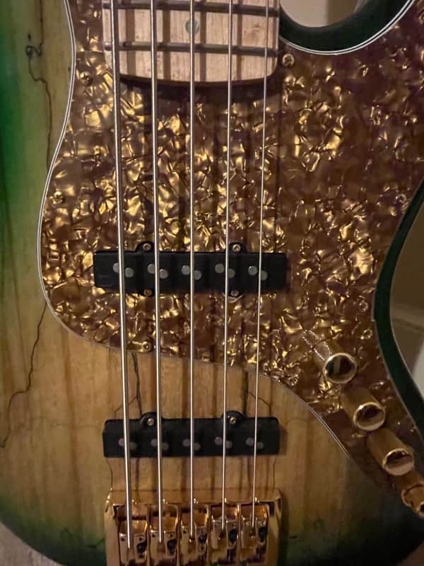 BassMods FH1960 アッシュボディ/バーズアイメイプル Bassmods Bassmods FH-1960 Fred Hammond Signature Model 5 String