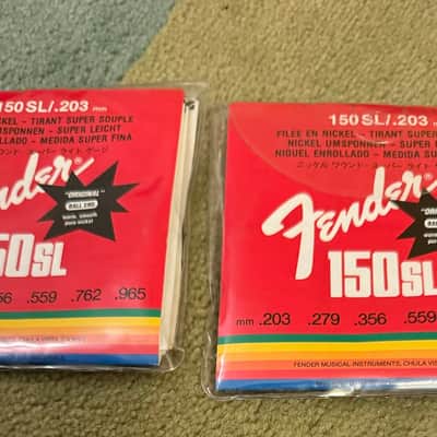 Fender [2 PCS] 150SL/.008 super light guage strings 1993 image 1