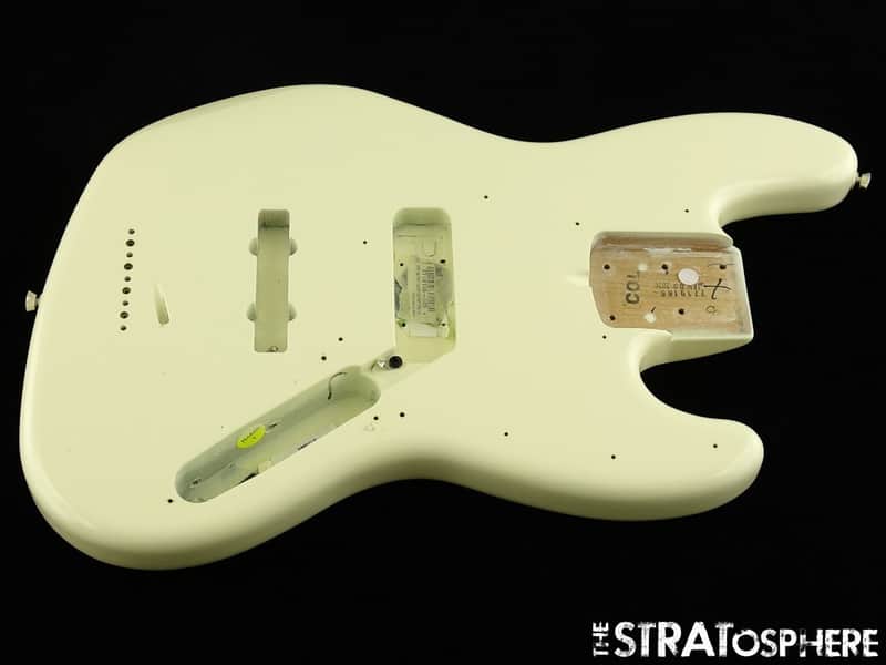 Fender American Professional II Jazz Bass V 5 String BODY, J Olympic White image 1