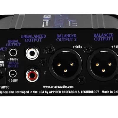 ART CLEANBox Pro Stereo Level Converter Clean-Box Balanced Unbalanced Conversion image 6