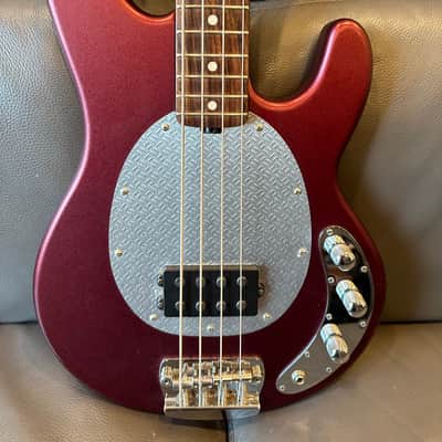 Ernie Ball Music Man US SUB Bass 4 Passive Red made in USA image 2