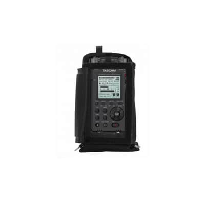 Porta Brace Custom-Fit Protective Case for Tascam DR100-MKIII Portable Digital Recorder, Black image 8