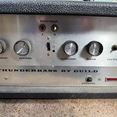 Guild Thunderbass Head 1960s - Black image 3