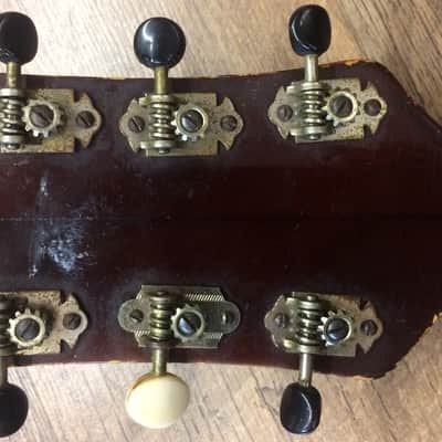 1949 Gretsch Synchromatic Model 100 6014 Gloss Sunburst Finish Archtop Acoustic Guitar image 13