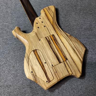 Barlow Guitars Osprey Hybrid Headless 2021 Hybrid Burl/Zirocote/Pale Moon Ebony image 10