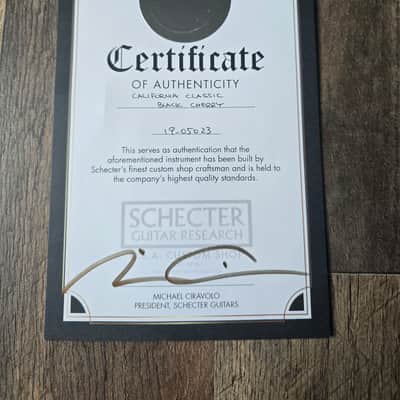 Schecter USA Custom Shop California Classic image 23