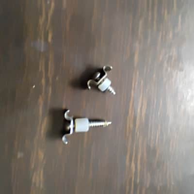 1970s Fender String tree pair original vintage parts luthier project restoration Stratocaster Telecaster etc image 2