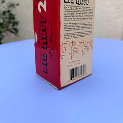 Electro-Harmonix / JHS Nano Big Muff 2 Dual Op-Amp Fuzz 2025 - Present - Red image 2