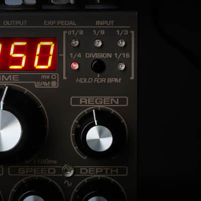 Suhr Dark Discovery Analog Delay Pedal, Black Edition image 2