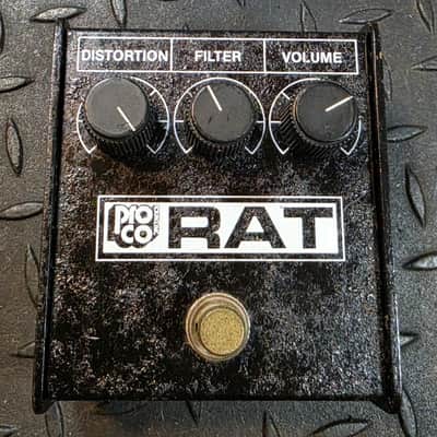 ProCo Small Box RAT 1984 White Face Distortion Vintage Rare Overdrive Boost