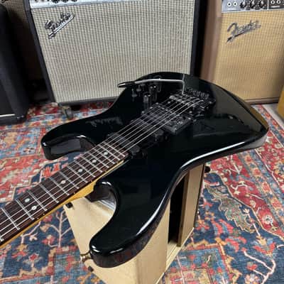 1986 Charvel Model 4 Super Strat by Jackson/Charvel - Black image 9