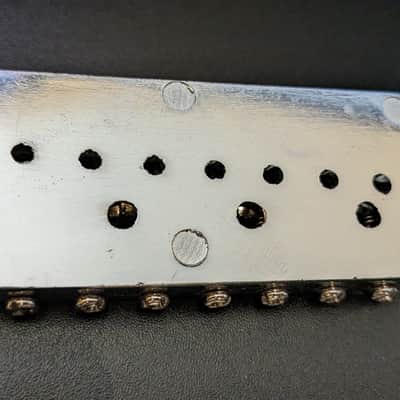 8 String Hardtail Fixed Bridge - Chrome image 4