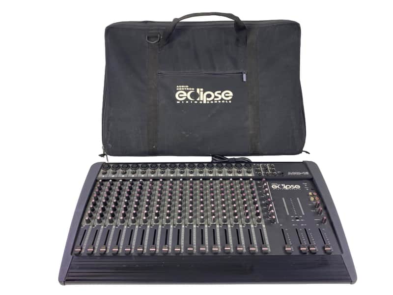 Audio Centron Eclispe ACM-16 Mixing Console with soft carrying case image 1