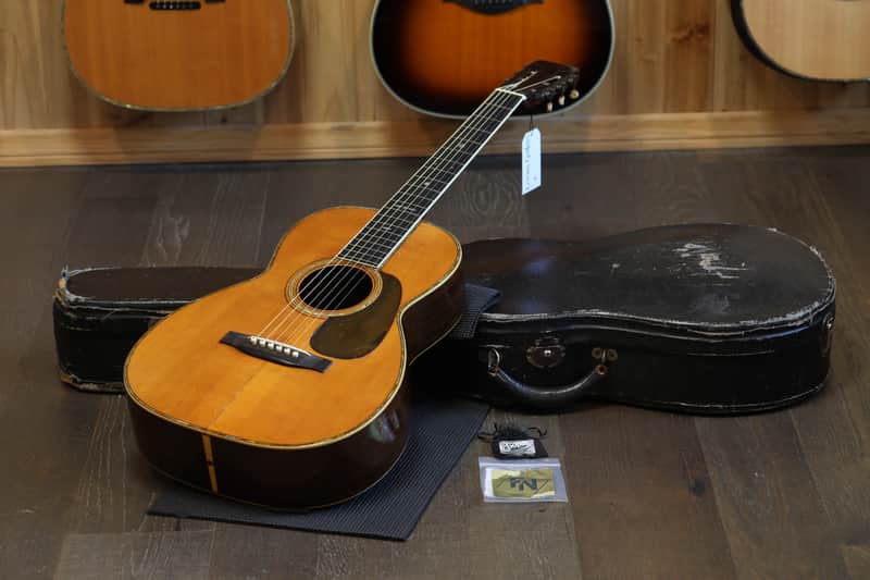 1920 Martin 00-42 Brazillian Rosewood Adirondack Acoustic Guitar Natural + OHSC - Very Good