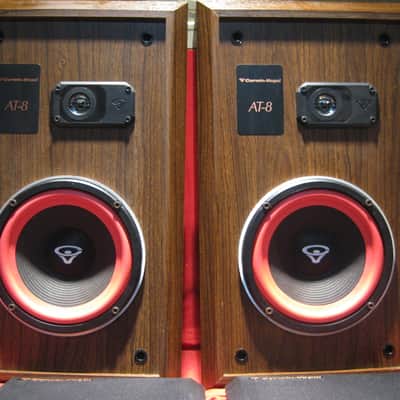 Vintage Cerwin-Vega AT-8 Two Way Large bookshelf/Floor speakers