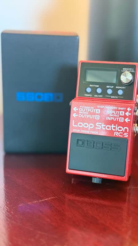 Boss RC-5 Loop Station 2020 - Present - Red image 1