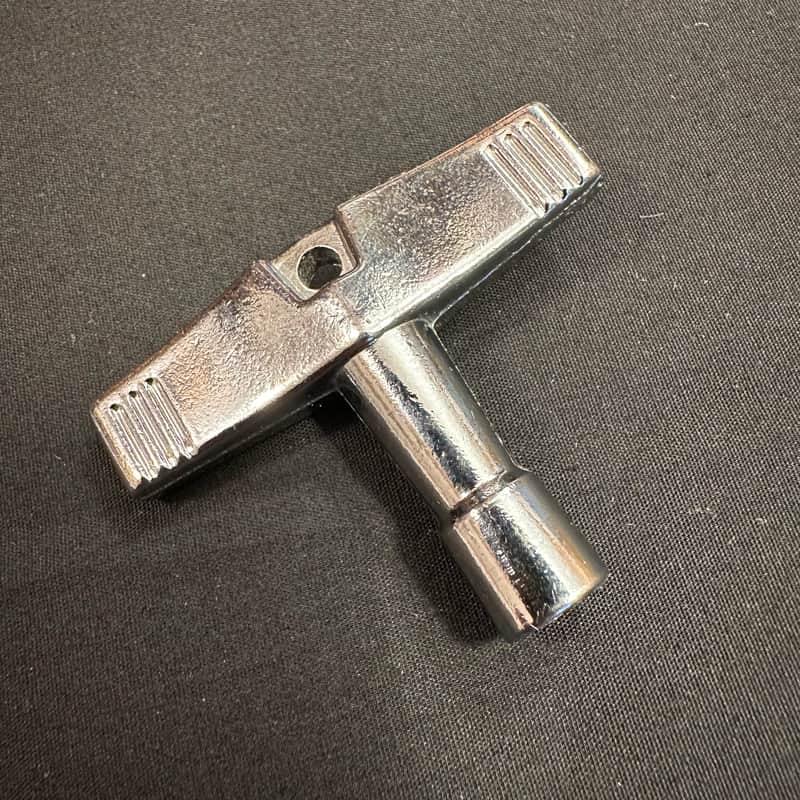 VINTAGE Pearl Drum Key w/Keyring Hole, w/Vinyl Pouch, 1980s - MINT image 1