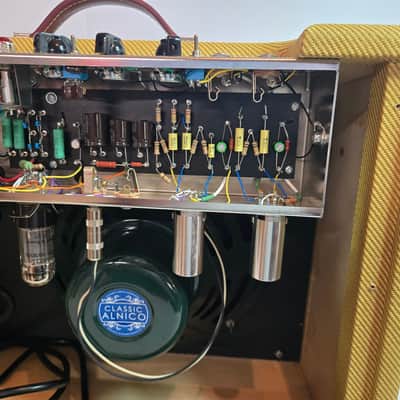 Custom Built 5E3 Tweed Deluxe 1x12 combo image 9