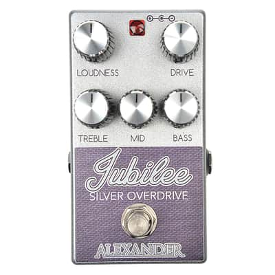 Alexander Jubilee Silver Overdrive Pedal | Reverb