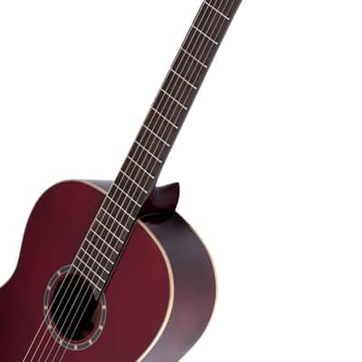 Ortega R131SN-WR Family Series Pro Solid Cedar Top Mahogany Neck Nylon 6-String Classical Acoustic Guitar w/Gig Bag image 7