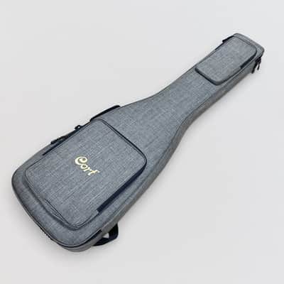 Cort GB-Modern 4 String Electric Bass Guitar - Open Pore Charcoal Gray image 12