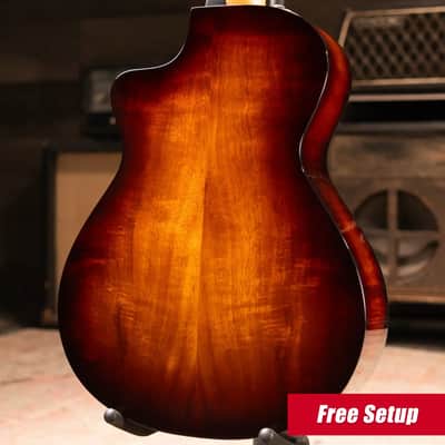 Taylor 222ce-K DLX Grand Concert Acoustic/Electric Guitar with Hardshell Case image 2