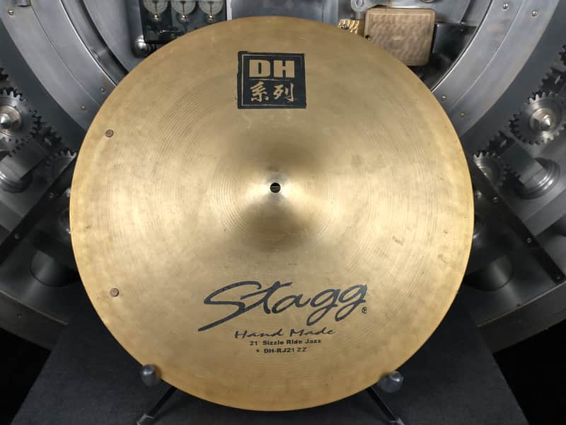DH Stagg DH-RJ21 ZZ Hand Made 21" Sizzle Ride Jazz image 1