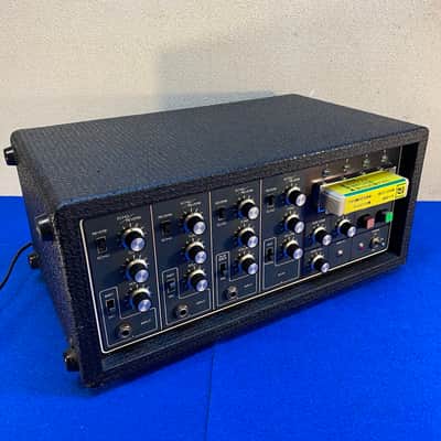Funky 1978 Guyatone Mk-50 PA system- spring reverb having, 8 track playing, made in Japan gem image 24
