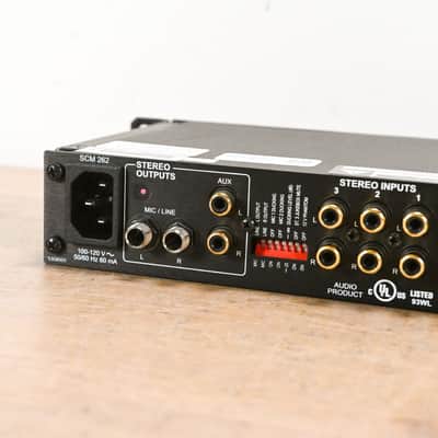 Shure SCM262 Stereo Microphone Mixer CG015E9 image 8