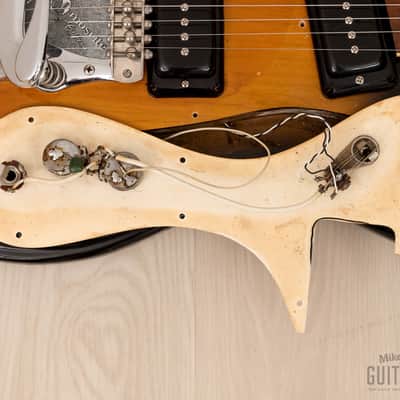 1978 Mosrite Ventures Model Vintage Guitar Sunburst w/ Moseley, Case image 17