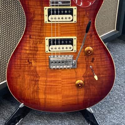PRS SE Custom 24 Spalted Maple 2018 - Vintage Sunburst image 1