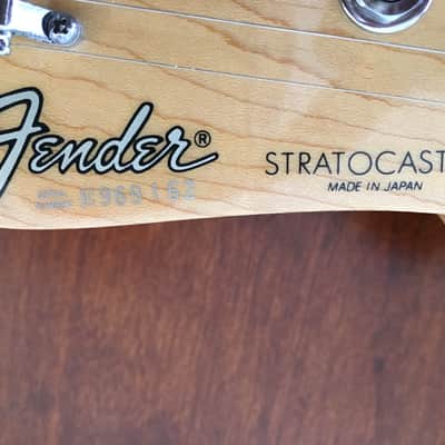 Fender Stratocaster 1989 Made in Japan MIJ Vintage White image 5