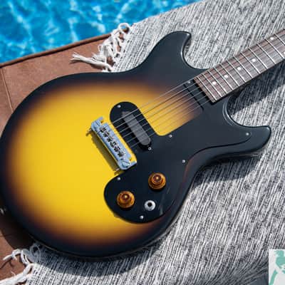 1980's Burny Rock N Roll Version - Melody Maker Clone - Vintage Sunburst - Made in Japan - Pro Set Up w Perfect Frets/Action/Intonation - Demo Video image 8