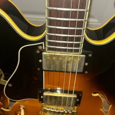 Epiphone Sheraton II Left Handed 1986 - 2007 - Vintage Sunburst image 9