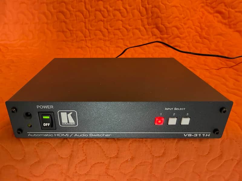 Kramer VS-311H AV switcher (HDMI + S/PDIF & analogue audio), boxed as new image 1