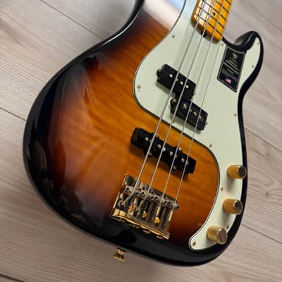 Fender 75th Anniversary American Professional PJ Bass, 2-Color Sunburst image 2