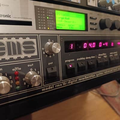 AMS RMX16 Digital Reverberation System 1980s - Black image 2