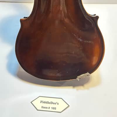 Vintage 4/4 Unlabeled Copy of Antonio Stradivarius 1905-1910 - Dark Finish image 3