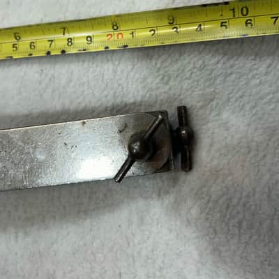 Premier Bass Drum Paddle Muffler (2124-B-U-10254) 50's/60's - Nickel Plated image 2