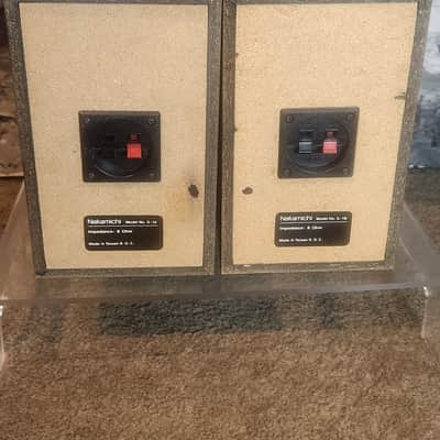 Nakamichi Nakamichi S-1A is a compact, vintage 2-way bookshelf speaker 90s  - Black image 7