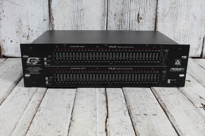Peavey Q231F Dual 31 Band Graphic Equalizer Rack Mount EQ | Reverb