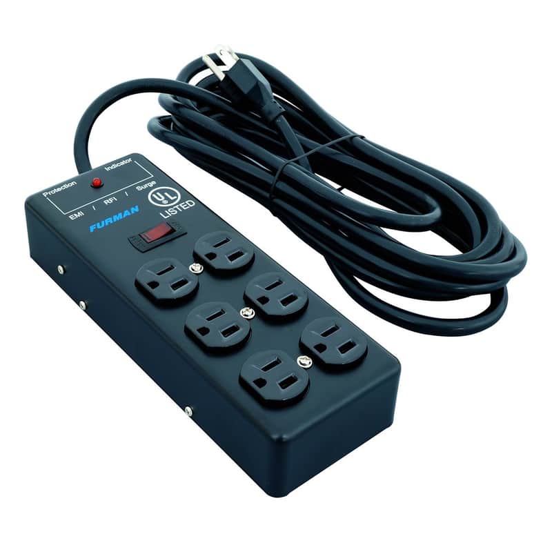 Furman SS-6B 6 Outlet 2x3 Pro Surge Suppressor Strip image 1
